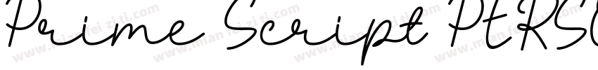 Prime Script PERSONA字体转换
